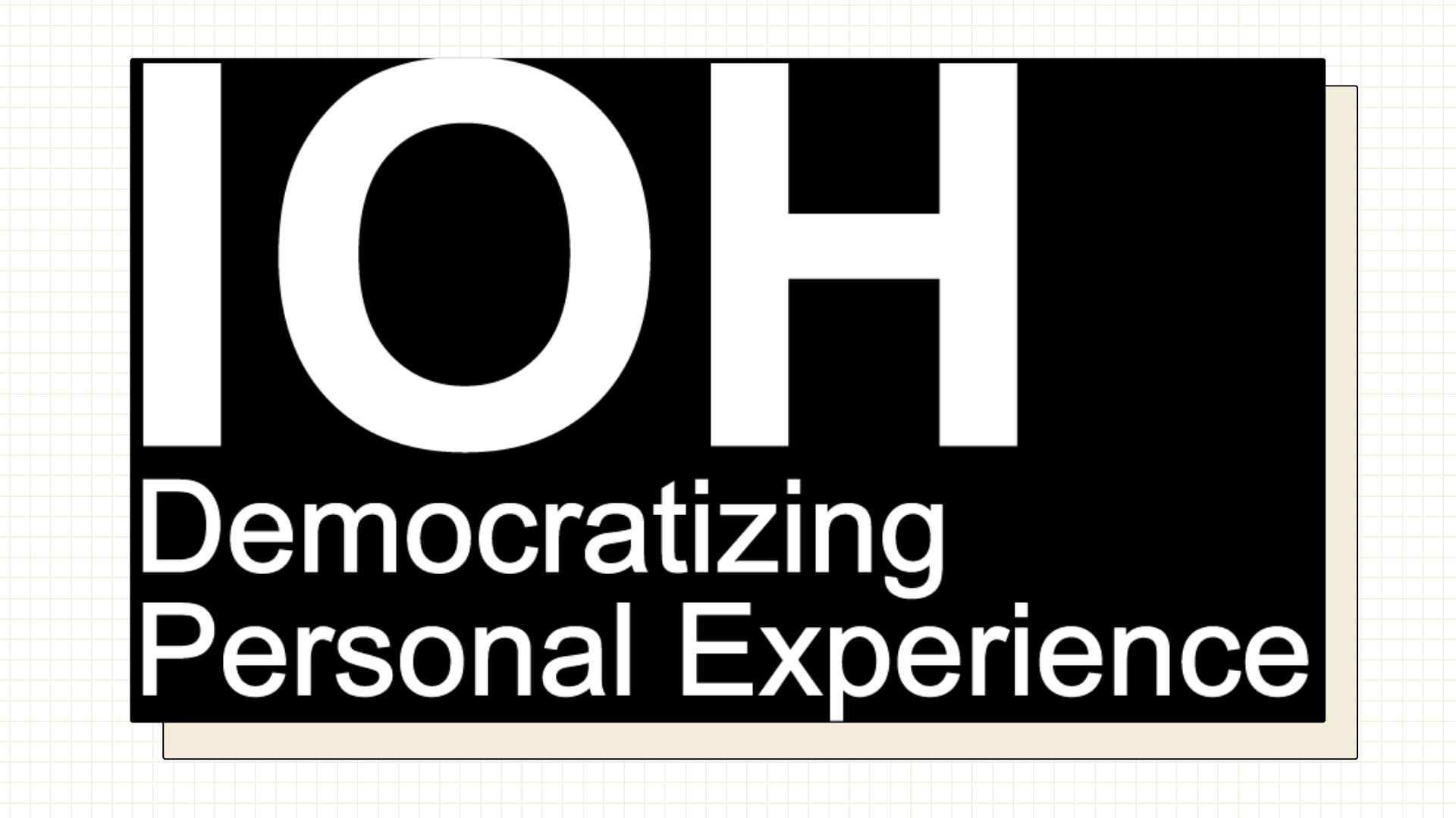 IOH開放個人經驗平台(另開新視窗)